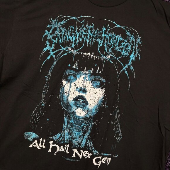 Bring Me the Horizon All Hail NexGen AMen Lyrics T-Shirt XL - Picture 4 of 4